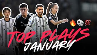 TOP 15 GOALS \& PLAYS JANUARY 2023 (Chiesa, Di Maria \& more...) | JUVENTUS