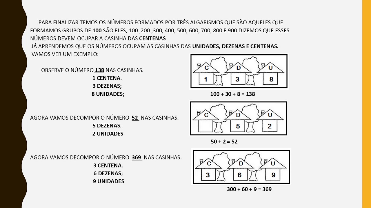 O Que É Decompor Os Numeros Exemplos