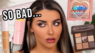 This NEW makeup was so bad..FULL FACE OF FIRST IMPRESSIONS! screenshot 5