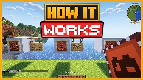 🟨 HOW PUMP UPGRADE WORKS in SOPHISTICATED BACKPACKS in MINECRAFT