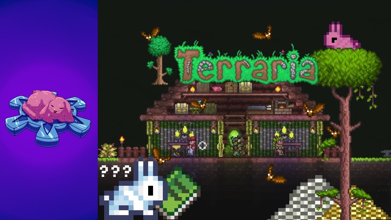 Teaching Rabbits to do Taxes in Terraria - YouTube