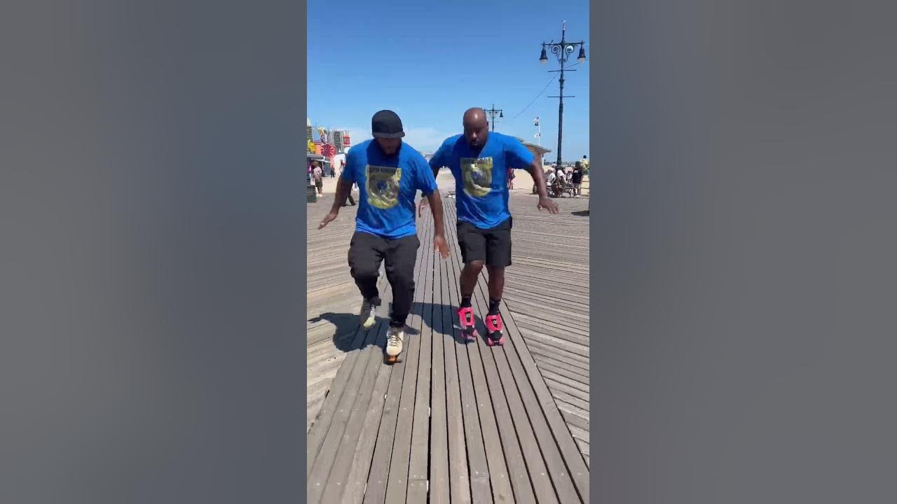 Coney Island Shuffle 🛼👑 #TheGriffinBrothers #shorts #rollerskating Coney Island Shuffle 🛼👑 #TheGriffinBrothers #shorts #rollerskating