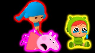 12 Best Pocoyo & Peppa Pig & Nina & Ice Cream Truck Sound Variations In 60 Seconds