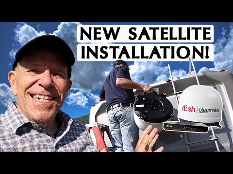 How We Installed A Satellite TV For Our RV