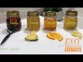 HOMEMADE VANILLA | PINEAPPLE | ORANGE | LEMON EXTRACTS FOR FLAVORING