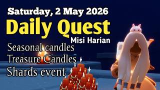 Sky Daily Quest today - Vault of Knowledge 2 May 2026 | Sky Children of the Light | Sandwichies Ch