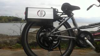 Forward And reverse speed test on a Magic Pie by Golden Motor