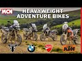 Adventure heavyweights rated adventure top dogs on and offroad ft ttwinner james hillier  mcn