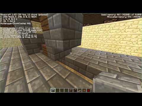 Redstone Tutorial: Compact hidden lights
