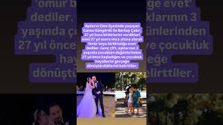 Aydının Çine Ilçesinde Yaşayan Cansu Güngördü Ile Berkay Çakır, 27 Yıl Önce Birbirlerini Verdikleri