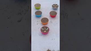 Beautiful 😘 Sand Cake making Amazing design 🌈 #viral #shorts