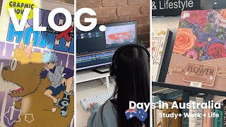 Vlog|海外就職への挑戦記!③¦学び続ける理由・メルボルンの日常¦Vlog作りで思うこと💬