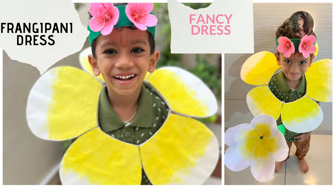 Prize winning Fancy Dress| Rose Flower Fancy Dress Compitition for kids|  Krishna Balotsavalu - YouTube