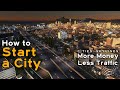 How to Start a City (& Have Tons of $$ Leftover!) | More Money Less Traffic 2-02 | Cities: Skylines