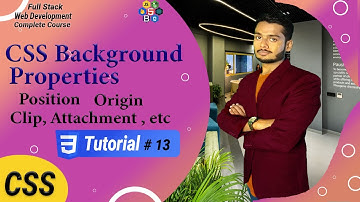 CSS Background Image, Attachment, Origin, Clip | CSS Tutorial # 13