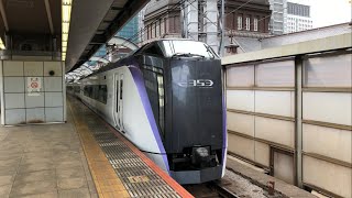 JR東日本E353系八ﾄﾀS108編成9B回送5110M 東京発車