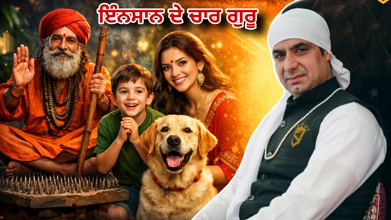 ਇੰਨਸਾਨ ਦੇ ਚਾਰ ਗੁਰੂ ਕੌਣ ਹਨ ? Malik Sahib Jot Ji Satsang (Sarab Sanjha Darbar Kantia Shariff)