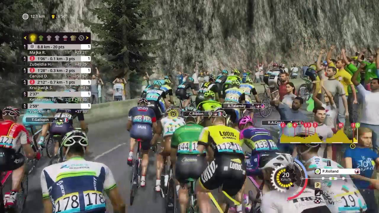 Tour Con Europcar Ps4 Etapa 18 Youtube