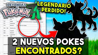 🚨SE ENCUENTRAN DOS NUEVOS POKÉMON DE SEXTA GENERACIÓN🚨 *posible legendario Leyendas Z-A* - pachi66