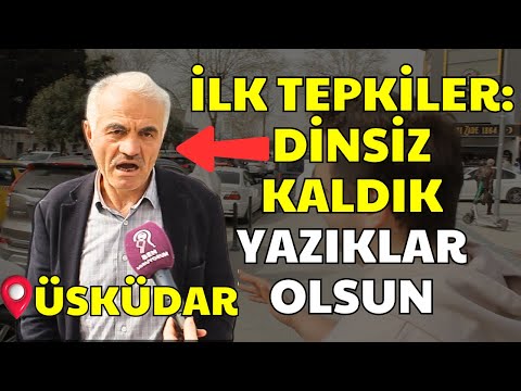 CHP'Lİ ÜSKÜDAR'DA İLK GÜN: DİNİMİZ ELDEN GİTTİ, YAZIKLAR OLSUN.!! | Sokak Röportajları