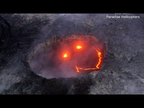 Senyuman Panas Lava Yang Mengalir Dari Gunung Hawaii Youtube<script async src=