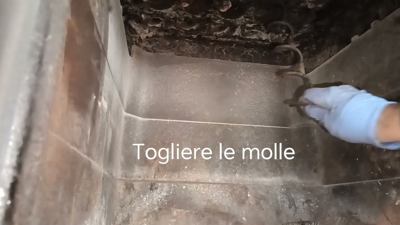 Pulizia Termocamino Vulcano Baby 3 / pulizia fuliggine Termocamino / Pulizia Camino #camino #faidate