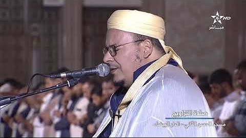 تراويح القارئ الشيخ عمر القزابري من رمضان 1440/2019 الليلة الثالثة مع صلاة العشاء
