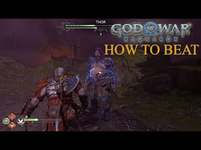 How to defeat Thor the final time in God of War Ragnarok