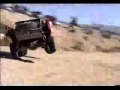 crazy baja 1000 jump - trophy truck.