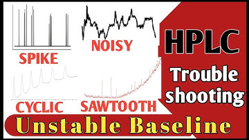 HPLC Trouble shooting। Baseline trouble shooting। Unstable Baseline | Spike Baseline | English Excel
