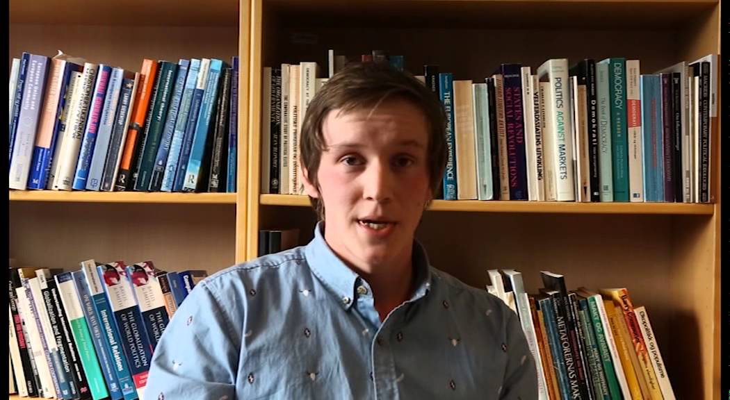 Vegard Bekkos forteller om Internasjonale studier