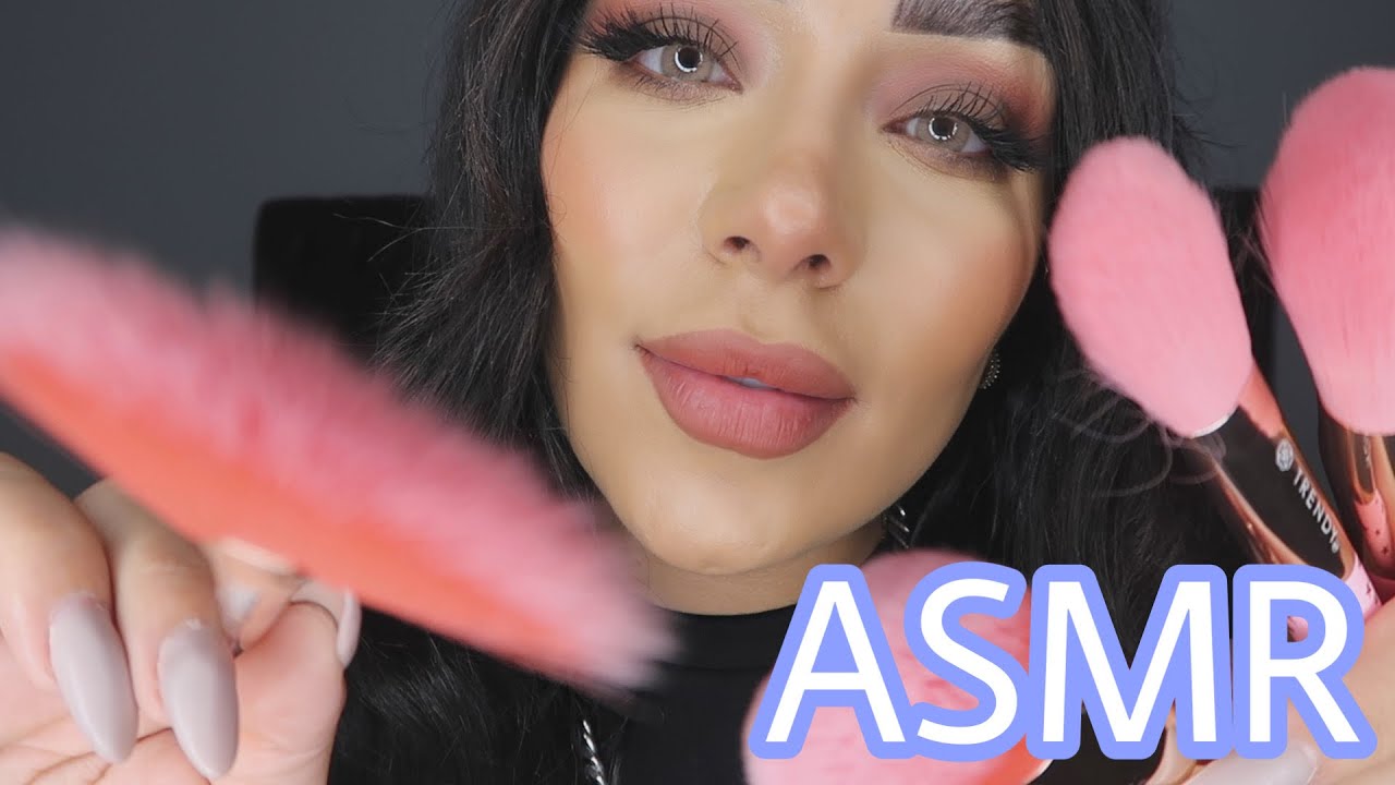 ASMR en español VENDEDORA DE BROCHAS | ASMR TOCANDO TU CARA