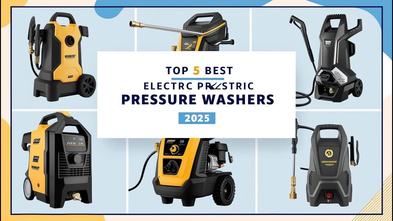 Top 5 Pressure Washers Best Budget & Value Picks! - YouTube