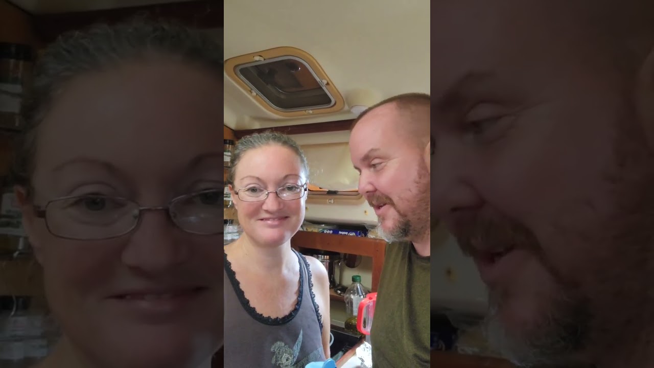 Happy Halloween from 2 broke sailors #boatlife #offgrid #travel