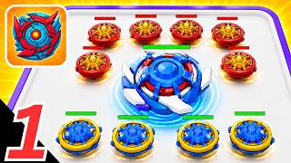 Blade Battle Merge Master Gameplay Walkthrough - Spinners Battle Game (iOS, Android) screenshot 4