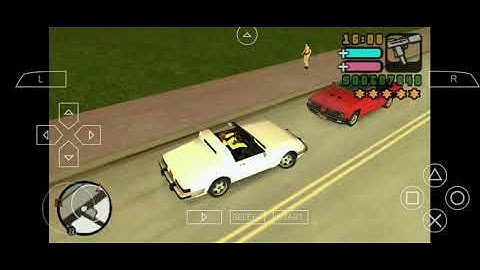 GTA VCS - Leap and Bound with 5 star and stunts with cheat device remastered 