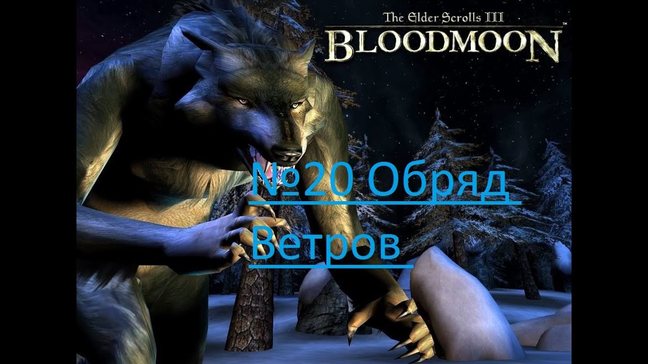 The Elder Scrolls III: Bloodmoon - №20 Обряд Ветров