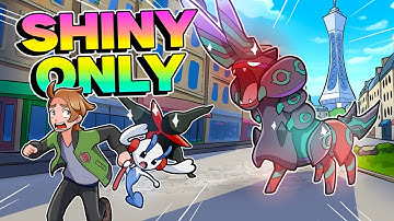 Pokemon Legends: Z-A But I Can Only Use SHINY Pokemon!