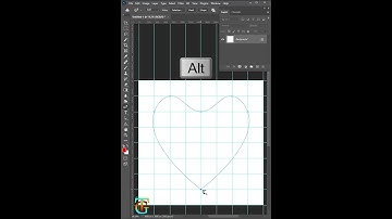 How to create heart shape in photoshop
