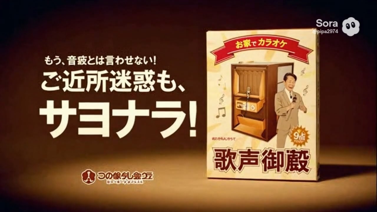 AIが作った昭和の存在しないCM集【家電編】