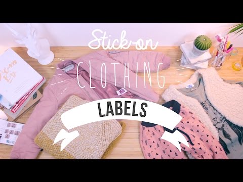 Avery Clothing Labels, Name Labels, Stick on School Labels, no Ironing or  Sewing, 45 x 13 mm, 36 Labels Per Pack, White