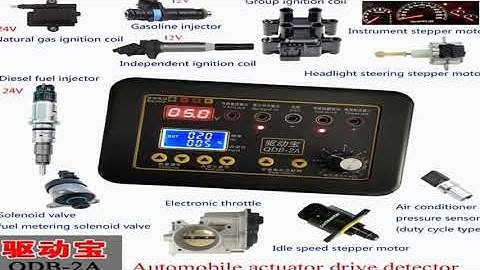 A must-have product! Upgrade QDB-2A 3A Automobile Ignition Coil Tester Car Idle Stepping Motor Sol