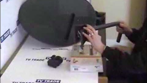 Triax SR110 receiver and Satellite dish - DIY Kit