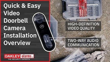 Oakley Alarms Winnipeg: Quick & Easy Video Doorbell Camera Installation Overview