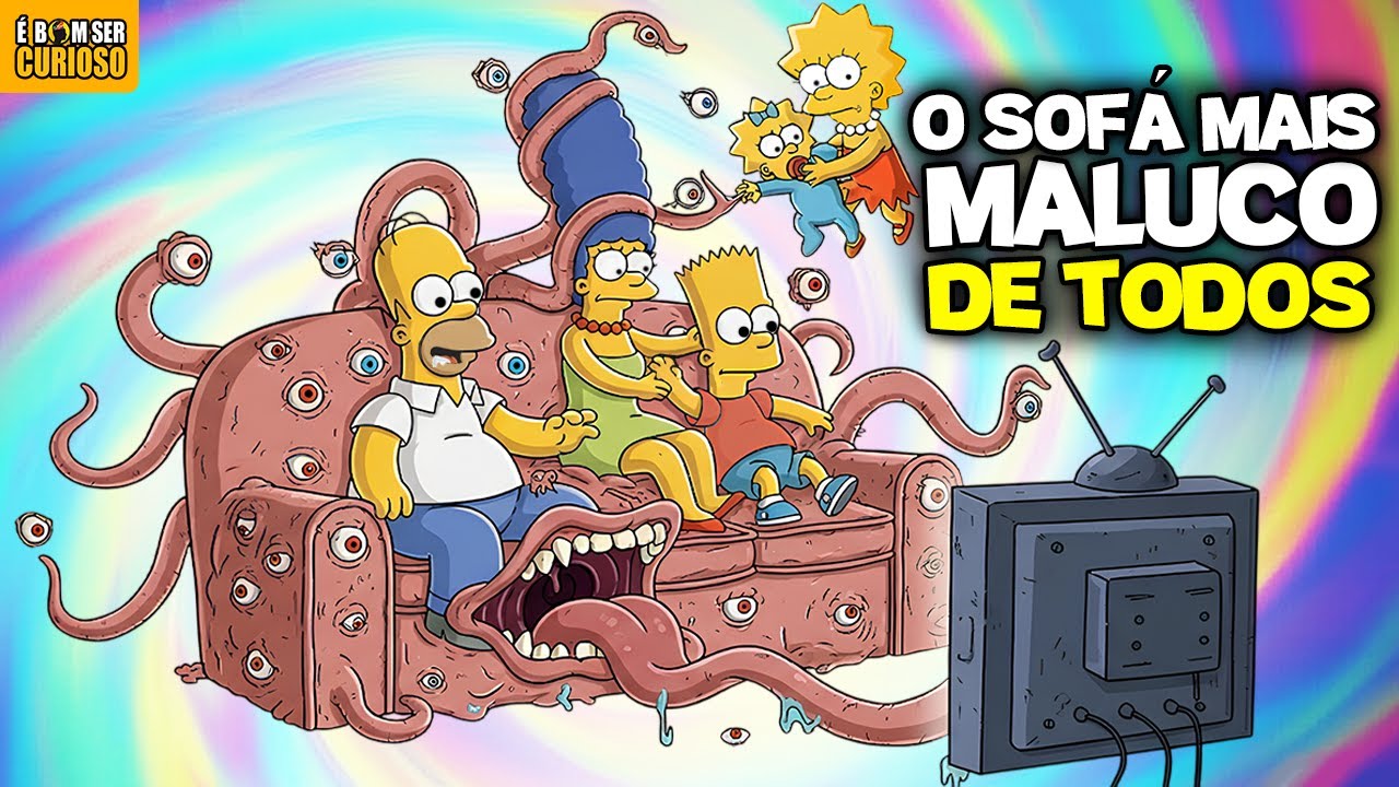 AS PIADAS DE SOFÁ MAIS INSANAS DE OS SIMPSONS