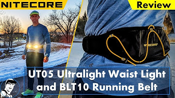 Nitecore UT05 Ultralight Waist Light & BLT10 Running Belt Review (is it any good for runners?)
