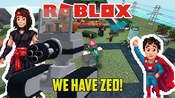 Roblox: TOWER BATTLES TIME! WE HAVE ZED!