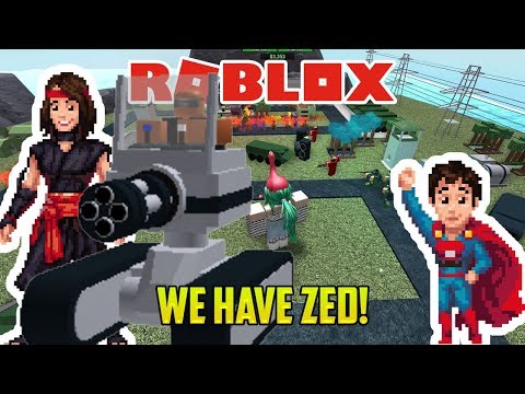 Roblox: TOWER BATTLES TIME! WE HAVE ZED!