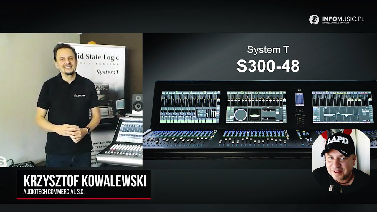 Przedstawiamy najnowszą konsoletę SSL S300-48 - YouTube