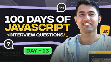 100 Days of JavaScript Coding Challenges || Day #13